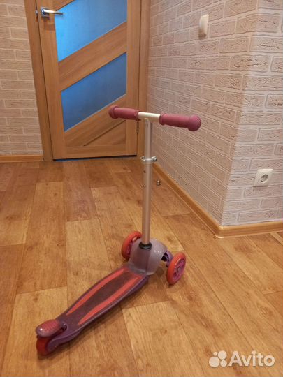 Самокат детский трехколесный бу