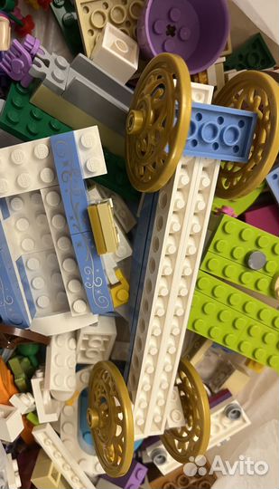 Детали Lego friends на вес, 1,5 кг