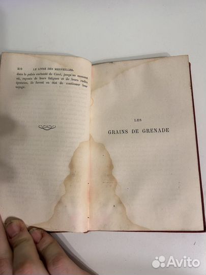 Книга 1882г La Livre des Merveilles