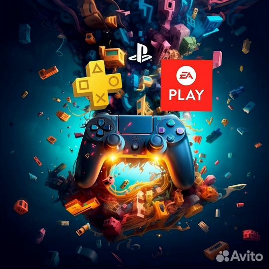 PS plus подписка EA play 3 мес пс 4 И 5 65474 UFC