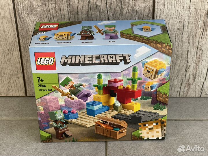 Lego minecraft от