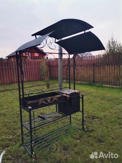 Мангал цельносварной