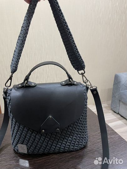 Вязаные сумки ручной работы