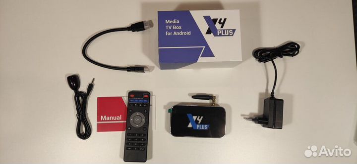 Тв приставка Ugoos X4 Plus на Android 11, 4/64