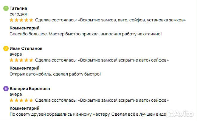 Вскрытие сейфов замков дверей. установка замков