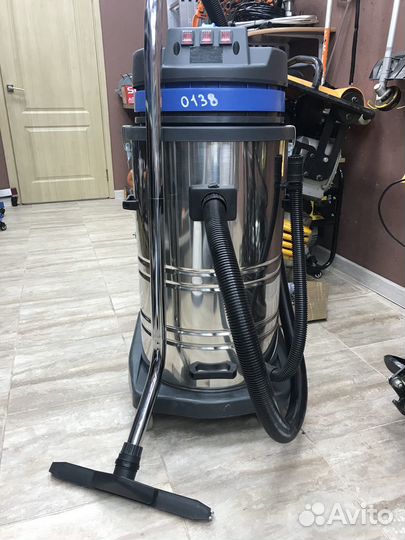 Пылеводосос/Промышленный пылесос 3000W (80 л)