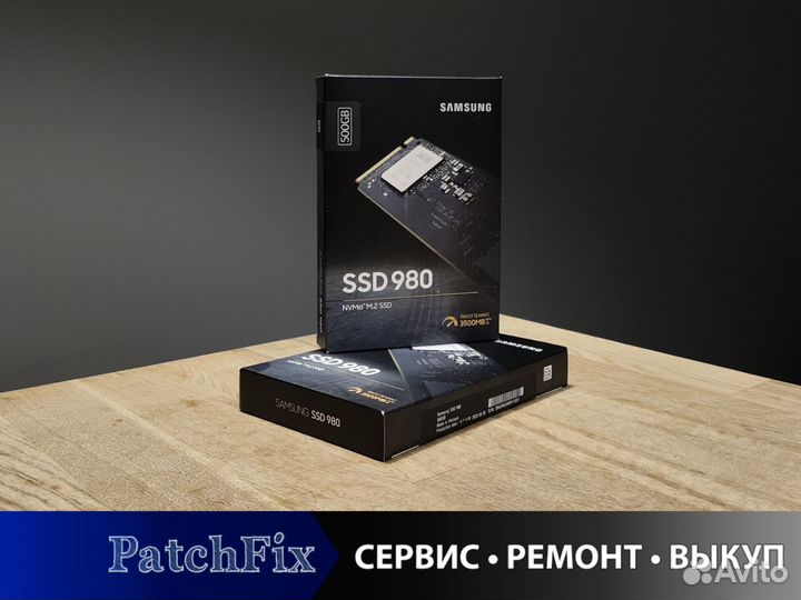 Новый М2 nvме SSD диск 500гб Samsung 980