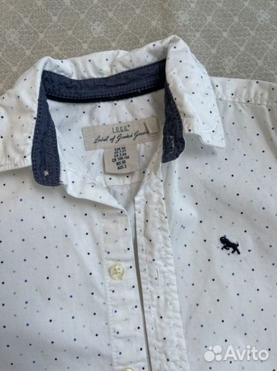 Рубашки для мальчика 98 см (H&M, Mothercare, F&F)