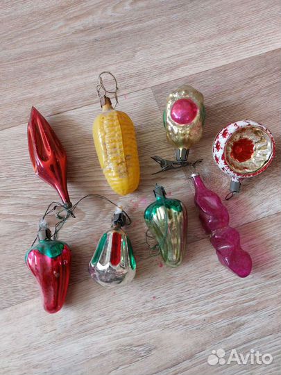 Елочные игрушки СССР