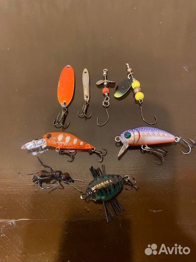 Ультралайт воблеры и блесны на голавля и окуня