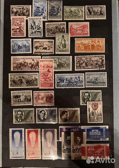 Почтовые марки СССР 1930-1938