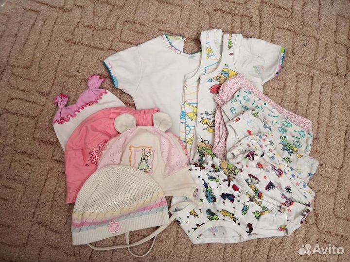 Пакет вещей на девочку от 1года до 2 лет