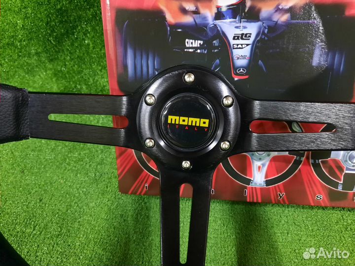Спортивный руль Momo ваз 2107 2109 2110 Приора