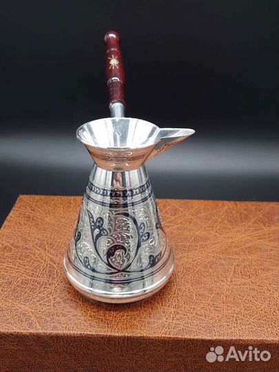 Серебряная турка. (875 проб)
