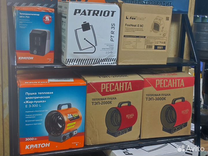 Тепловые электрические пушки