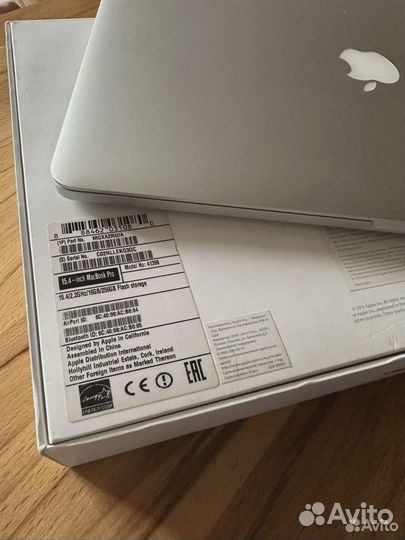 Ноутбук macbook pro 15