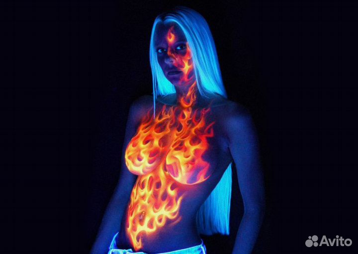 Светодиодный ультрафиолетовый светильник UV9/2 54W