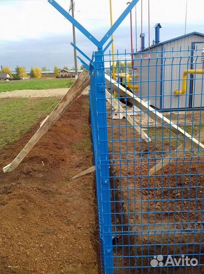 Забор сетка 3D / 3Д забор