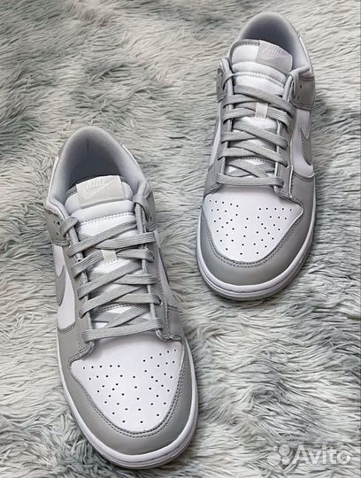 Nike dunk low grey fog