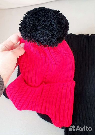 Шапка и снуд комплект