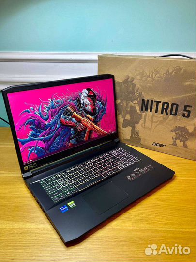 Acer Nitro 5/ RTX3070(8гб) / i7-11800H/ 17.3