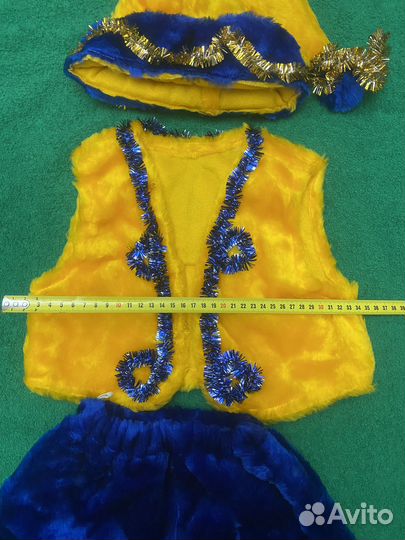 Новогодний костюм для мальчика Гномик