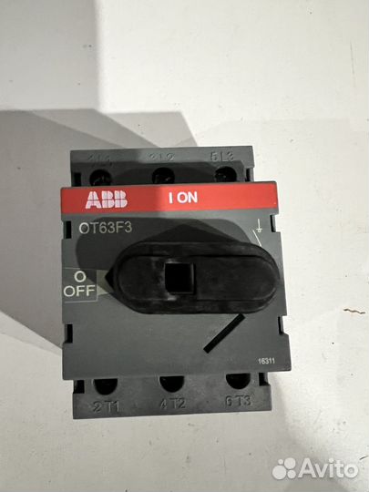 Рубильник ABB 1SCA105332R1001 OT63F3