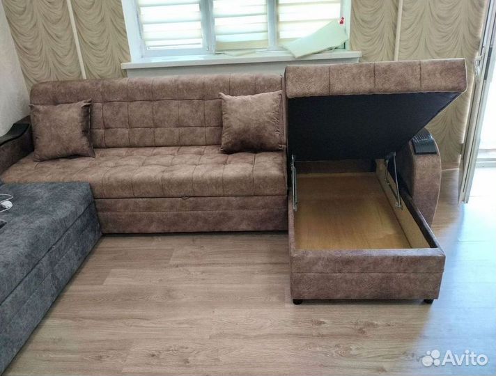 Угловой диван раскладной на заказ