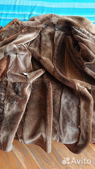 Дубленка натуральная женская длинная