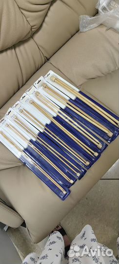 Спицы для вязания бамбуковые