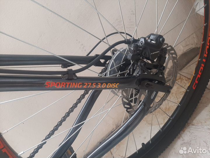 Велосипед Forward sporting 27.5 3.0 disc Forwar