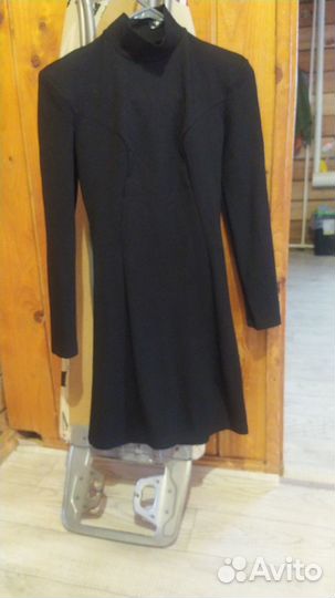 Зимний комбинезон для девочки и платье 40 размер