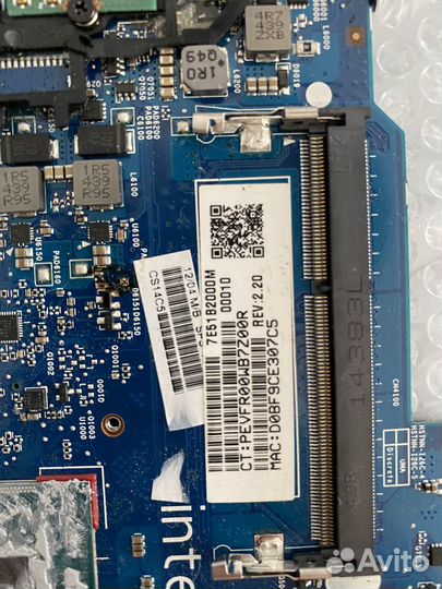 Проц и Материнская плата с ноутбука HP Zbook 15uG2