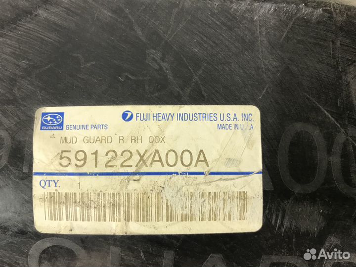 Подкрылок задний правый Subaru Tribeca 59122XA00A