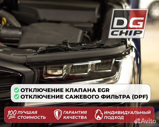 Отключение мочевины AdBlue, EGR, сажевого. Выезд