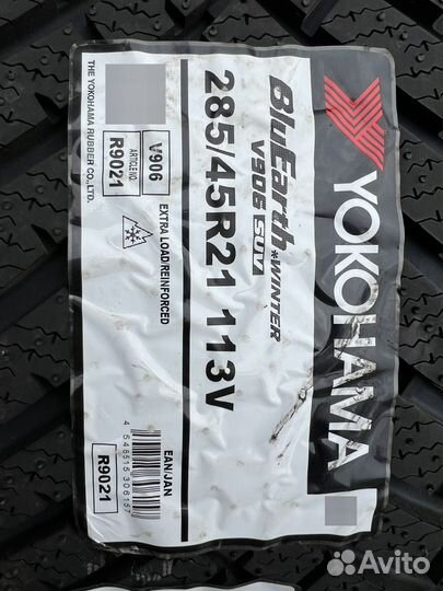 Yokohama BluEarth Winter V906 285/45 R21 113V