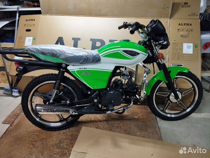 Мопед альфа alpha RX