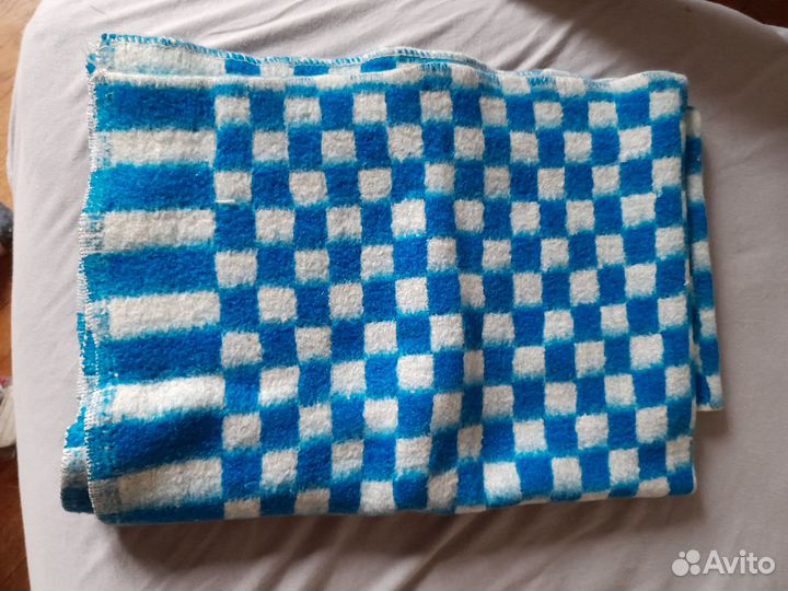 Одеяло детское шерсть, байка