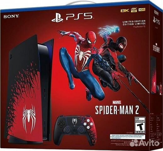 Приставка PlayStation 5 Spider-Man 2 CFI-1200A бу