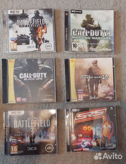 Игры для пк на дисках