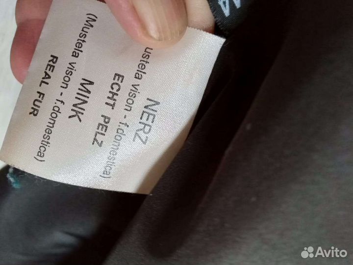 Шуба норковая с капюшоном 48-50