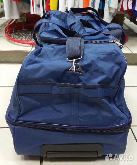 Сумка на колесах спортивная баул Магазин