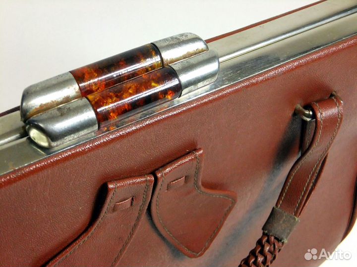 Сумка ридикюль большая саквояж 1940е старинна СССР