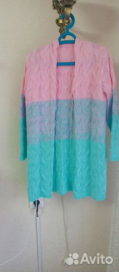 Кардиган удлиненный