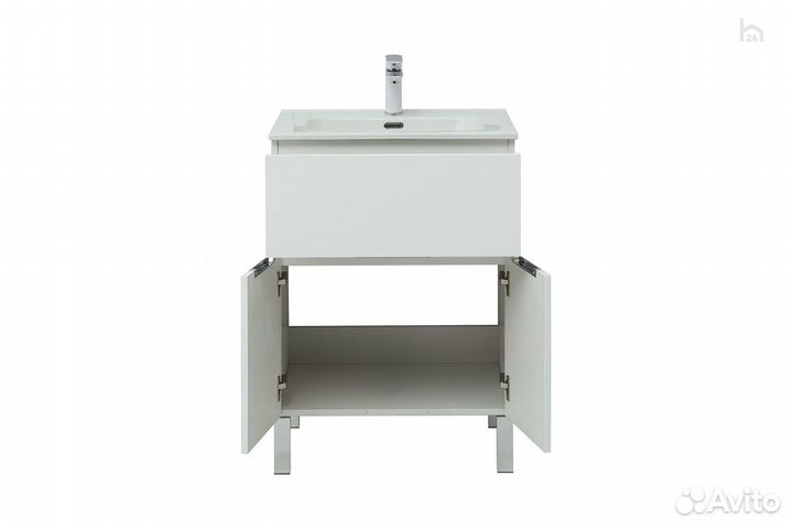 Тумба под раковину для ванной 60 (1 ящик) Алвита N