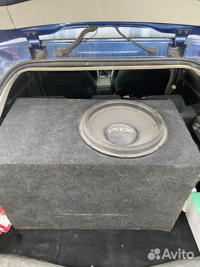 Сабвуфер и усилитель