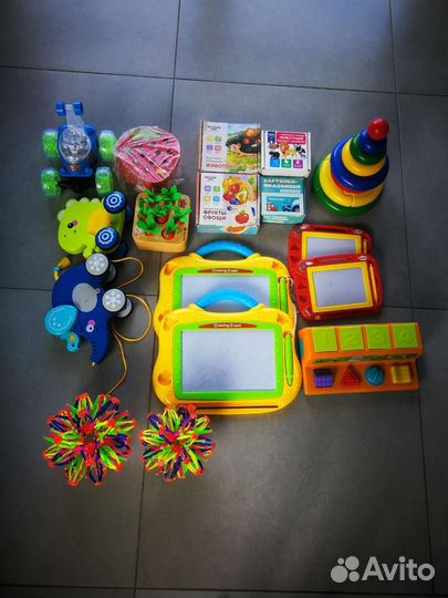 Развивающие игрушки пакетом от 1 года