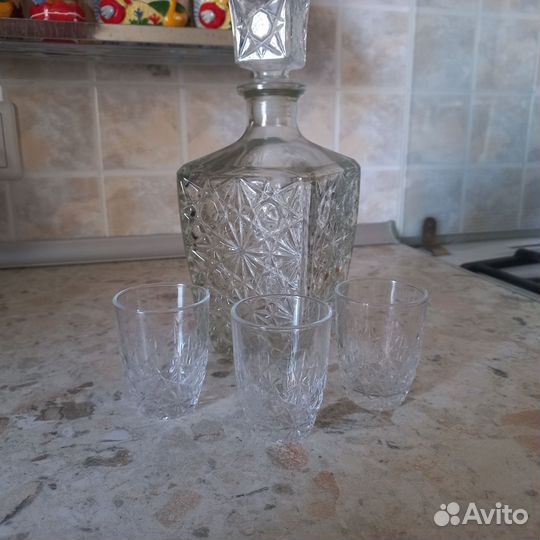 Штофы и графины СССР