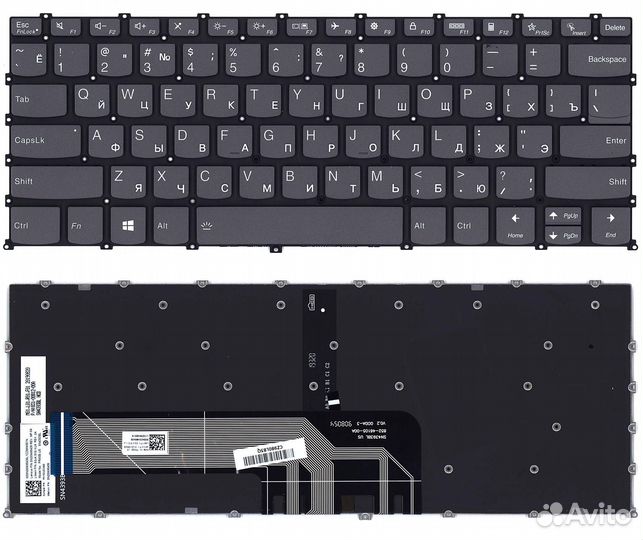 Клавиатура для ноутбука Lenovo ThinkBook 14 G4+ A