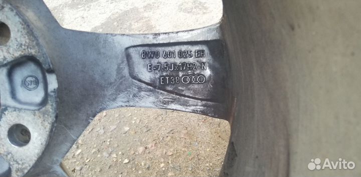 Колеса ауди оригинал r17